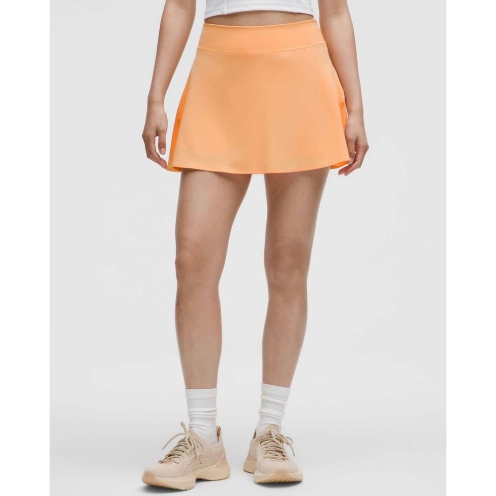 Lululemon‎ Lightweight High-Rise Tennis Skirt Rock Melon 8 Skort Athletic Casual